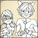 Dotted Girl Coloring Book