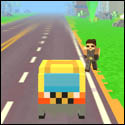 Pixel Road Taxi Depot